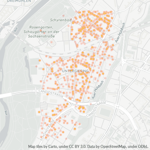 81543 Standortdichte-Heatmap