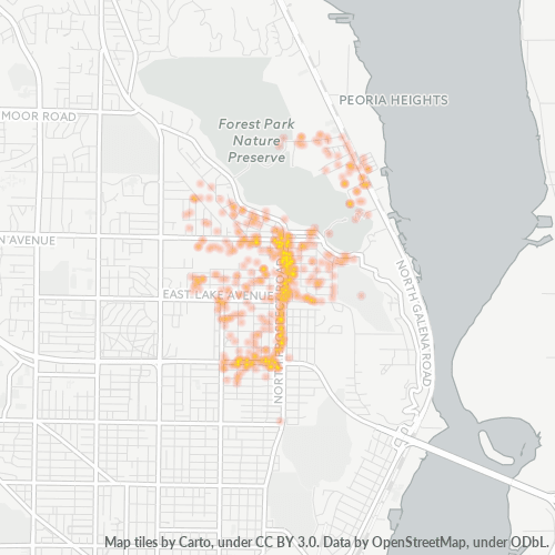 61616 Business Density Heatmap