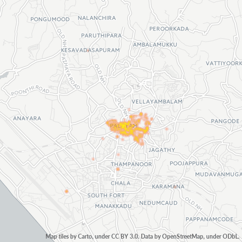 695034 Business Density Heatmap
