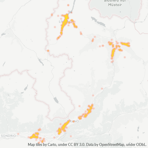 Mappa di calore per cap 23030