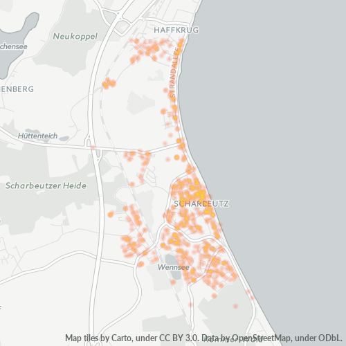 23683 Standortdichte-Heatmap