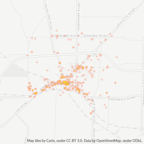 44254 Business Density Heatmap