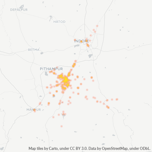 453441 Business Density Heatmap