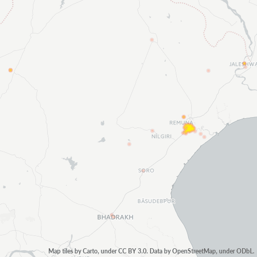 756001 Business Density Heatmap