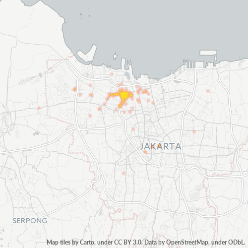 11330 Peta Panas Densitas Bisnis