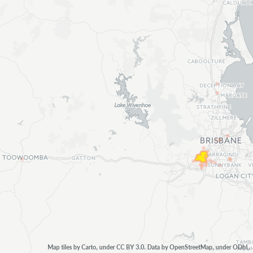 4074 Business Density Heatmap