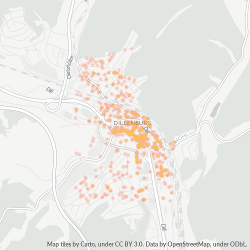 Heatmap für plz 35683