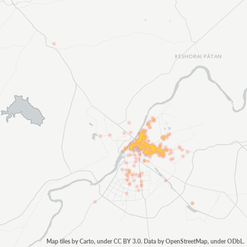 324001 Business Density Heatmap