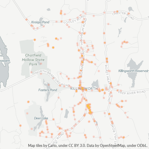 06419 Business Density Heatmap