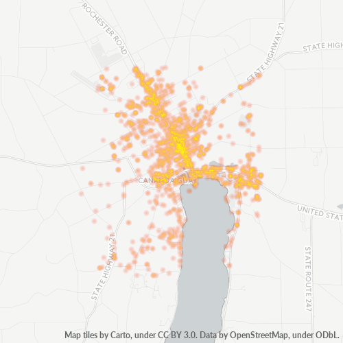 14424 Business Density Heatmap