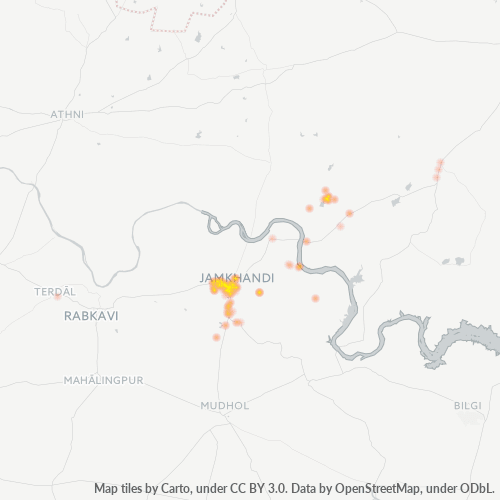 587301 Business Density Heatmap