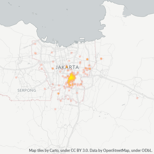 13640 Peta Panas Densitas Bisnis