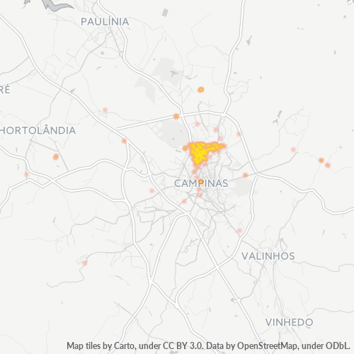 13075-000 Heatmap de Densidade da Empresa