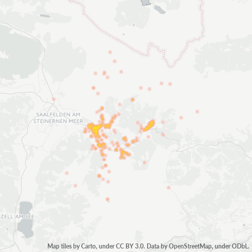 Heatmap für postleitzahl 5761