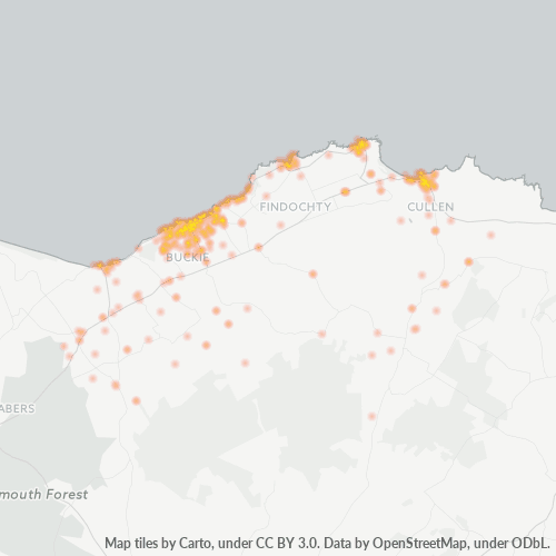 AB56 Business Density Heatmap