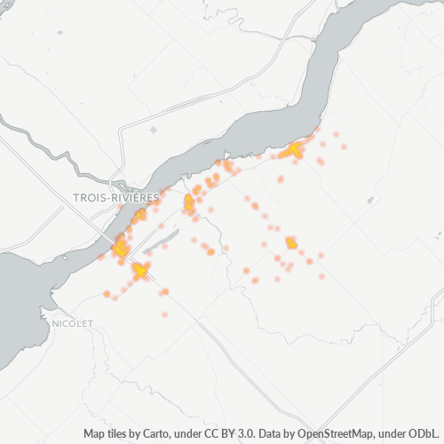 G9H Business Density Heatmap