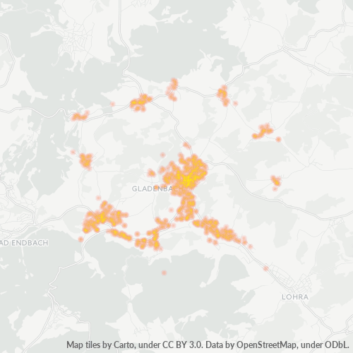 35075 Standortdichte-Heatmap