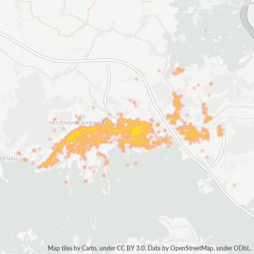 53474 Standortdichte-Heatmap
