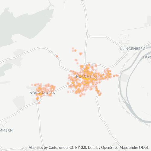 Heatmap für plz 74226