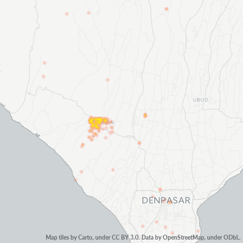 82113 Peta Panas Densitas Bisnis