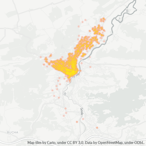 Heatmap für plz 07743