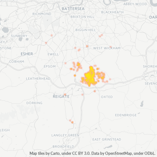 CR3 Business Density Heatmap
