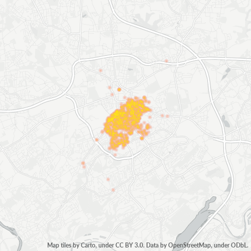 Heatmap für plz 44789
