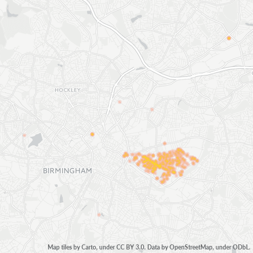 B10 Business Density Heatmap