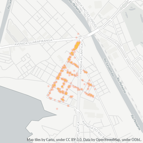 04764-000 Mapa de calor de densidad empresarial