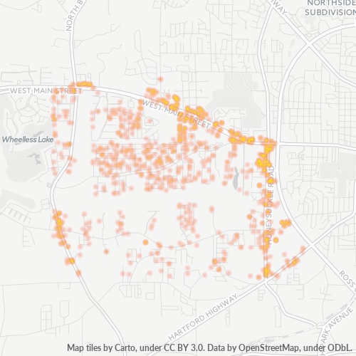 36305 Business Density Heatmap