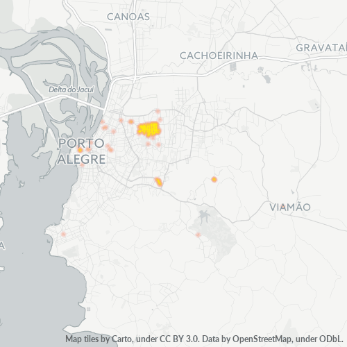 91350-000 Heatmap de Densidade da Empresa