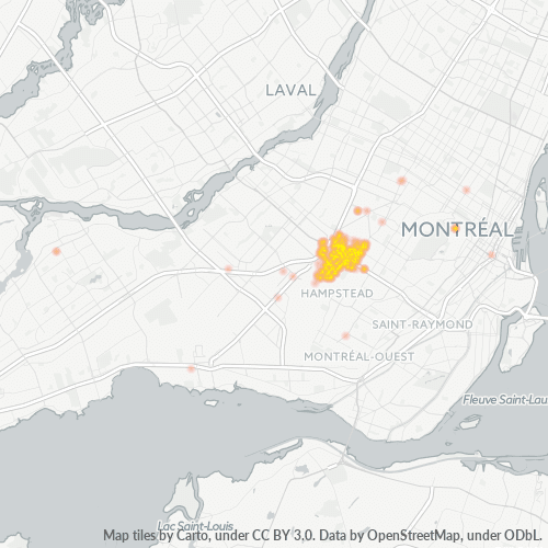 H4P Business Density Heatmap
