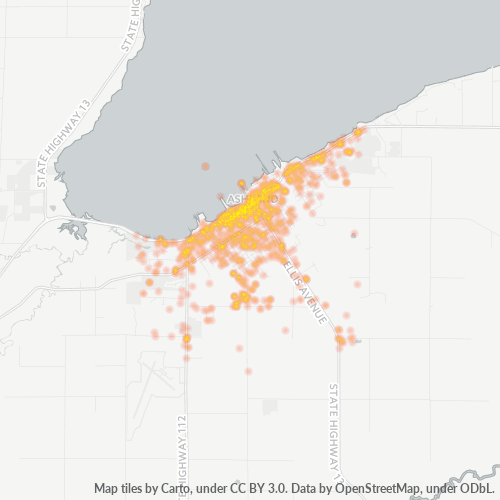 54806 Business Density Heatmap