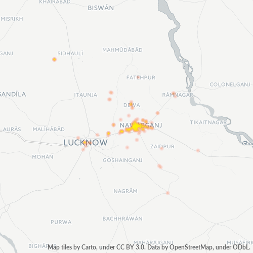 225001 Business Density Heatmap