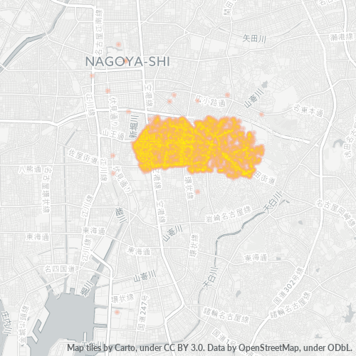 466 事業密度ヒートマップ