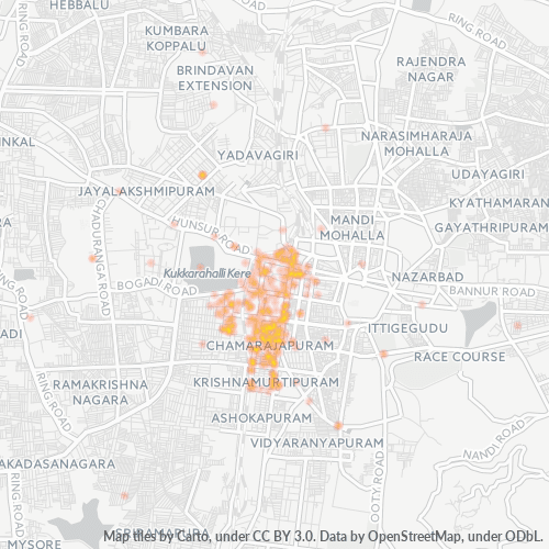 570005 Business Density Heatmap