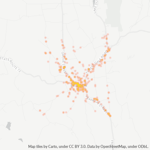 05733 Business Density Heatmap
