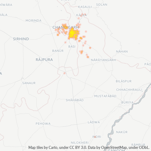 134109 Business Density Heatmap