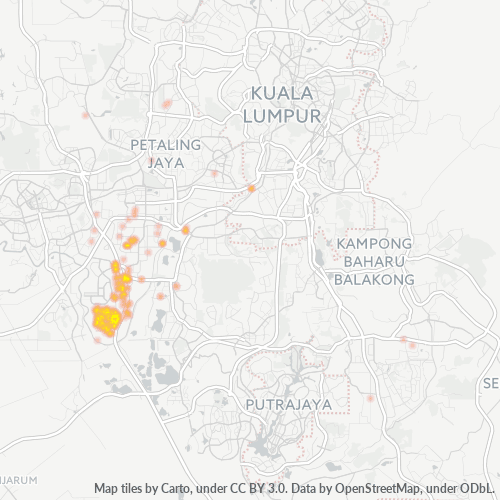 47650 Heatmap Ketumpatan Perniagaan
