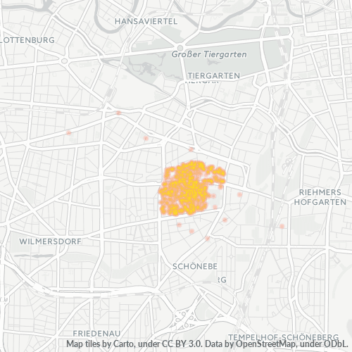 10781 Standortdichte-Heatmap
