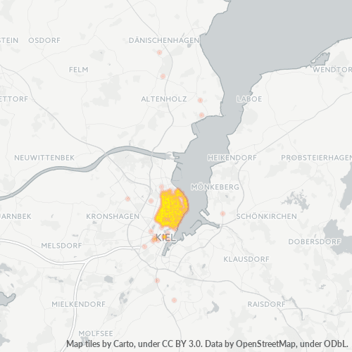 24105 Standortdichte-Heatmap