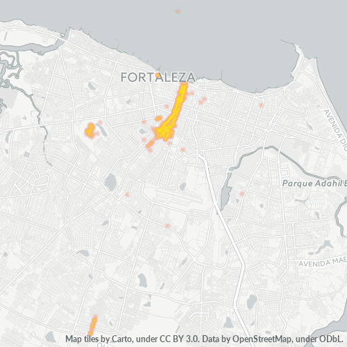 60020-000 Heatmap de Densidade da Empresa