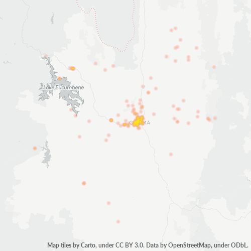 2630 Business Density Heatmap