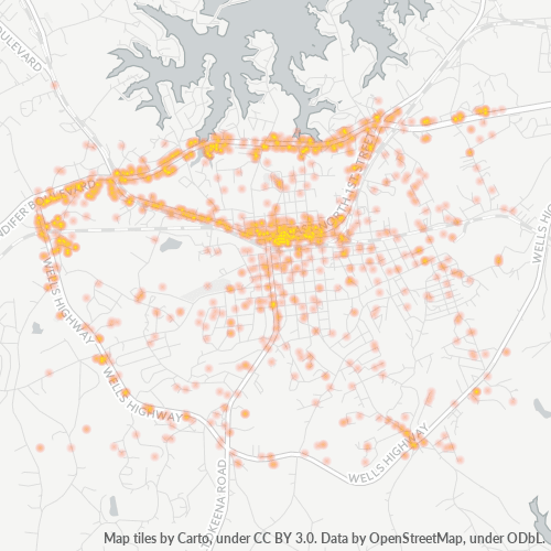 29678 Business Density Heatmap