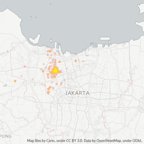 11450 Peta Panas Densitas Bisnis