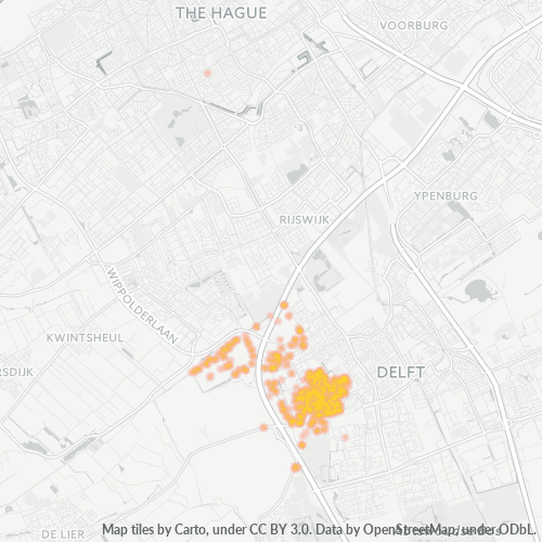 2635 Heatmap Bedrijfsdichtheid