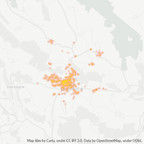 Heatmap für plz 37581