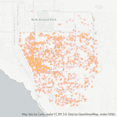 99516 Business Density Heatmap