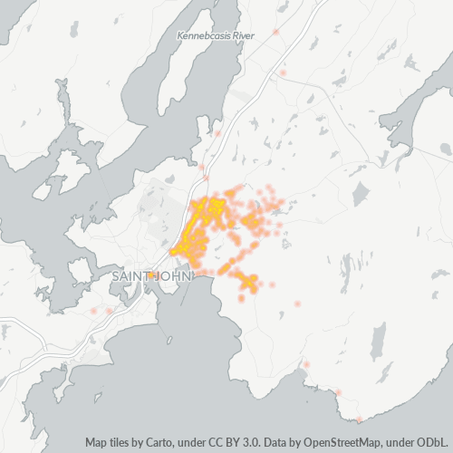 E2J Business Density Heatmap