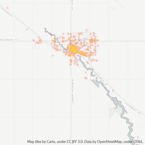 S4H Business Density Heatmap